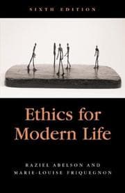 Tapa de Ethics for modern life