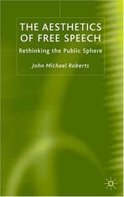 Tapa de The Aesthetics of Free Speech
