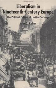 Tapa de Liberalism in Nineteenth-Century Europe