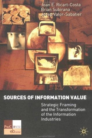 Tapa de Sources of information value