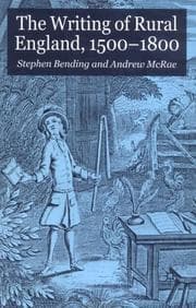 Tapa de The writing of rural England, 1500-1800