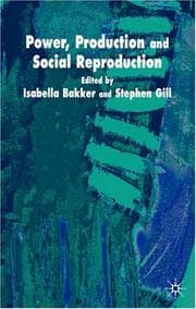Tapa de Power, Production and Social Reproduction