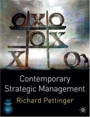 Tapa de Contemporary Strategic Management