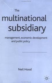 Tapa de The Multinational Subsidiary