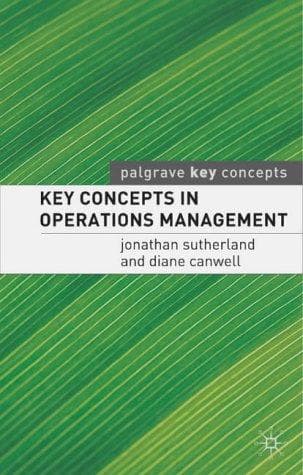 Tapa de Key Concepts in Operations Management (Palgrave Key Concepts)