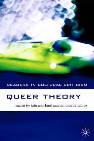 Tapa de Queer Theory (Readers in Cultural Criticism)
