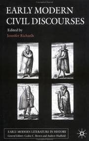 Tapa de Early modern civil discourses