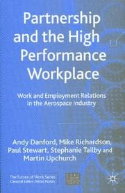 Tapa de Partnership and the High Performance Workplace