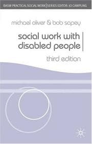 Tapa de Social work with disabled people