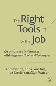 Tapa de The Right Tools for the Job