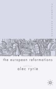 Tapa de Palgrave advances in the European reformations