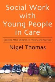 Tapa de Social Work with Young People in Care