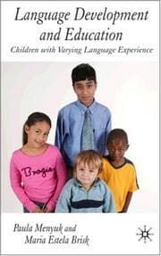 Tapa de Language development and education