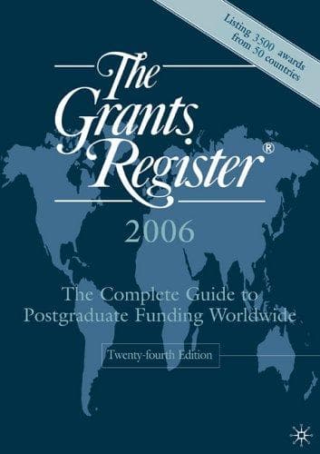 Tapa de The Grants Register 2006