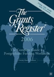 Tapa de The Grants Register 2006