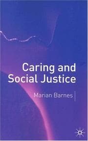 Tapa de Caring and social justice