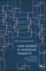 Tapa de Case studies in relational research