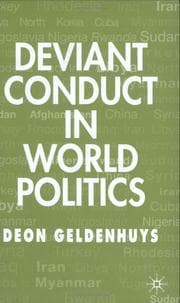 Tapa de Deviant conduct in world politics