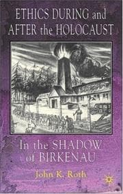 Tapa de Ethics during and after the Holocaust