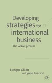 Tapa de Developing strategies for international business