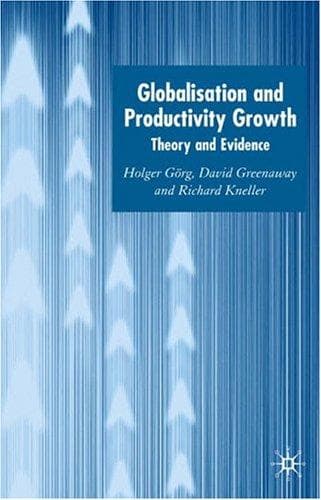 Tapa de Globalisation and productivity growth