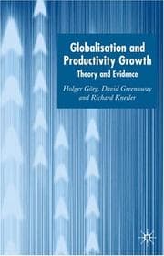 Tapa de Globalisation and productivity growth