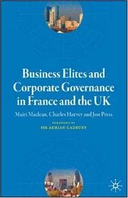 Tapa de Business elites and corporate governance in France and the UK