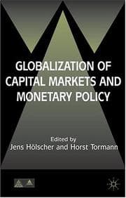 Tapa de Globalization of capital markets and monetary policy