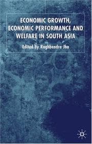 Tapa de Economic Growth, Economic Performance and Welfare in South Asia