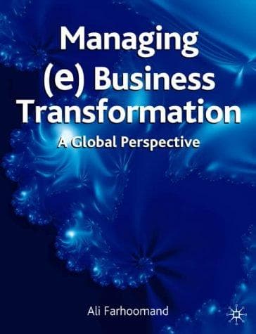 Tapa de Managing (e)Business Transformation