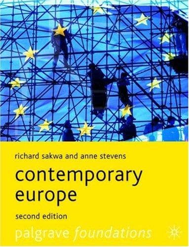 Tapa de Contemporary Europe