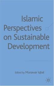 Tapa de Islamic Perspectives on Sustainable Development