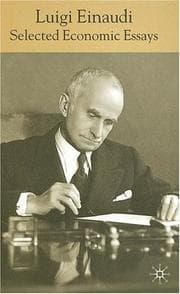 Tapa de Luigi Einaudi