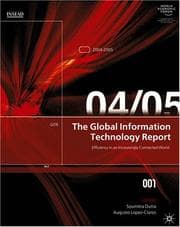 Tapa de The global information technology report, 2004-2005
