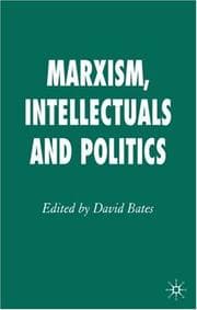 Tapa de Marxism, Intellectuals and Politics