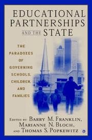 Tapa de Educational partnerships and the state