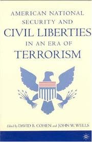 Tapa de American national security and civil liberties in an era of terrorism