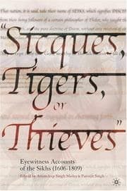Tapa de "Sicques, tigers, or thieves"