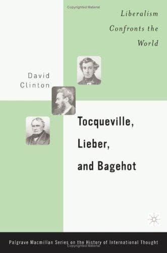 Tapa de Tocqueville, Lieber, and Bagehot