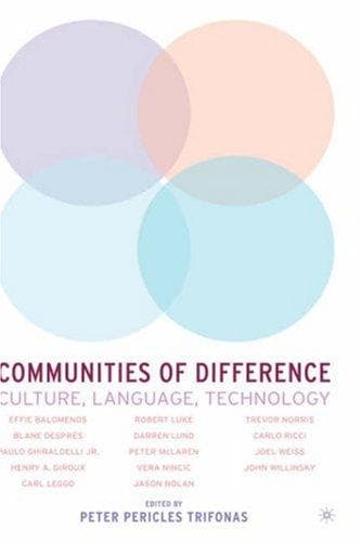 Tapa de Communities of Difference