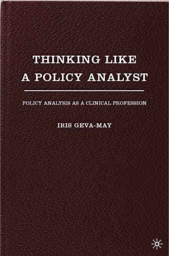 Tapa de Thinking Like a Policy Analyst