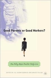 Tapa de Good parents or good workers?