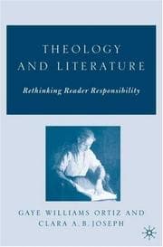 Tapa de Theology and literature