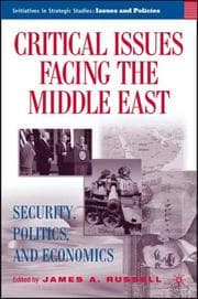Tapa de Critical issues facing the Middle East