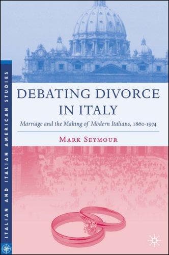 Tapa de Debating Divorce in Italy