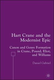 Tapa de Hart Crane and the Modernist Epic