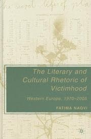 Tapa de The Literary and Cultural Rhetoric of Victimhood