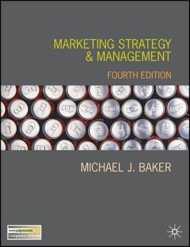 Tapa de Marketing Strategy and Management
