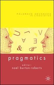 Tapa de Pragmatics (Palgrave Advances)