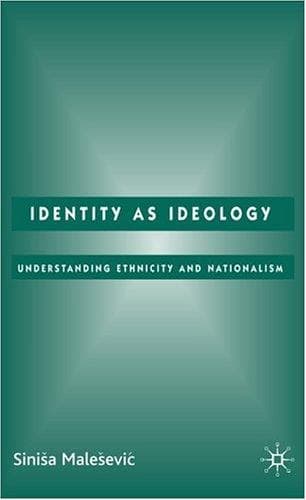 Tapa de Identity as Ideology